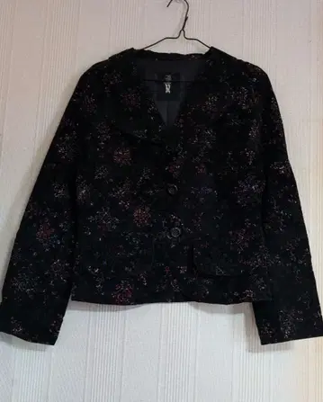 BLACKPEACENOW 꽃무늬 숏 자켓