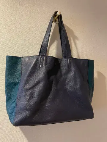 쉽스 쉽스 토트백 주름 가죽 NV GR 비즈니스 A4 가능 대용량