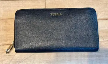 [ FURLA ] 블랙 가죽 장지갑