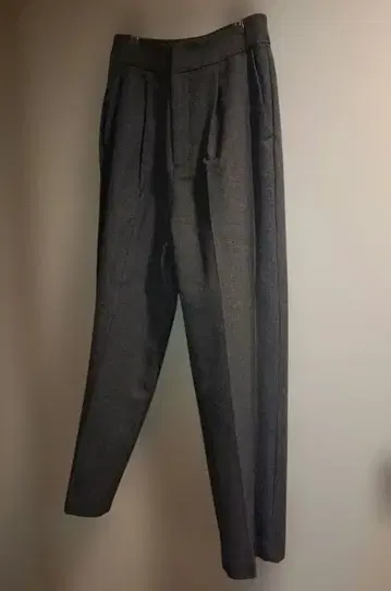 테치치 클래식 울 100% 캐주얼 팬츠