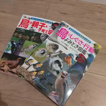 새의 부모와 자식 & 기르는 법 새의 몸짓 행동 도감 세트