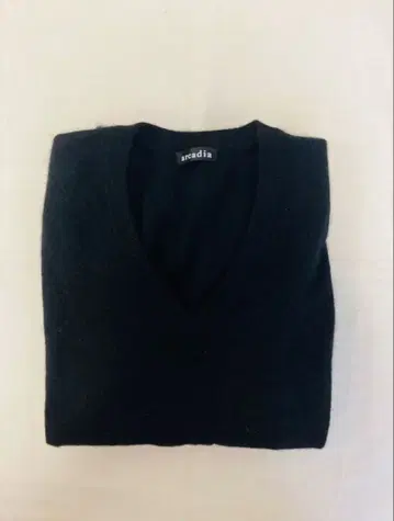 캐시미어 100 부드럽고 따뜻한 베스트 블랙