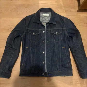 다크 블루 데님 자켓