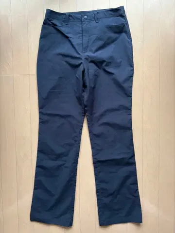 mont-bell 블랙 스트레이트 레그 팬츠 M