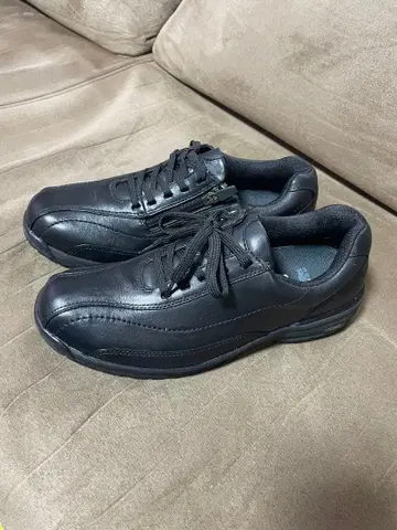 SORBO 블랙 가죽 스니커즈