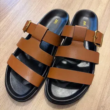 ZARA 브라운 플립플랍 39