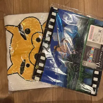 제일복권 극장판 짱구는 못말려 D상 빅 타월 2종 세트 컴프