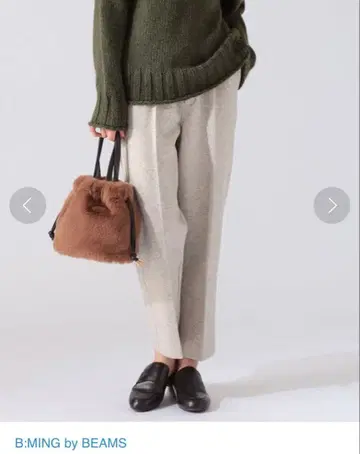 B:MING by BEAMS 테이퍼드 팬츠