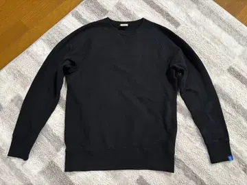 LOOPWHEELER 블랙 맨투맨 M 사이즈 트레이닝복