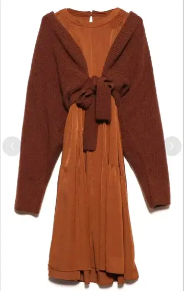 SNIDEL 니트 볼레로 세트 원피스