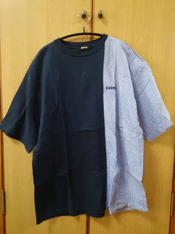 zucca 도킹 반팔 T셔츠 네이비