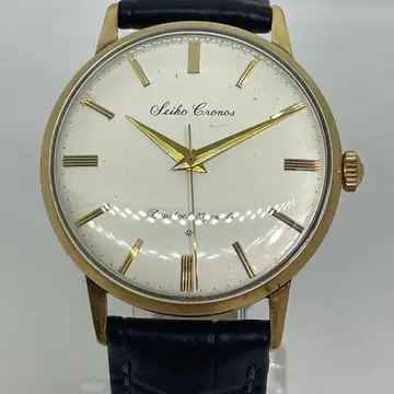 [ 앤티크 가동 ] 세이코 SEIKO 크로노스 23석 수동 와인딩