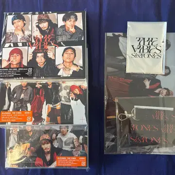 SixTONES THE VIBES 앨범 3형태 특전 포함
