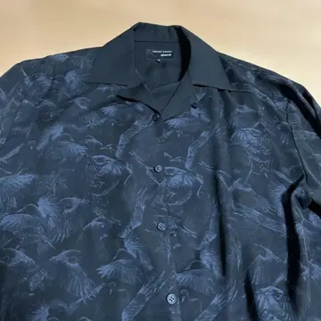 glamb 긴팔 셔츠 사이즈 2 크로우 셔츠 카라스