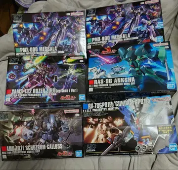 새상품 건담 프라모델 HG 6체 세트