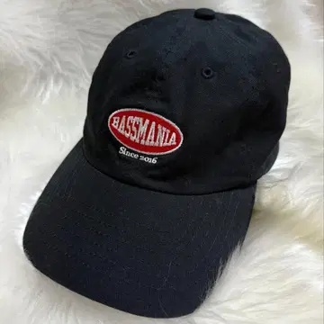 BASSMANIA 로고 자수 CAP