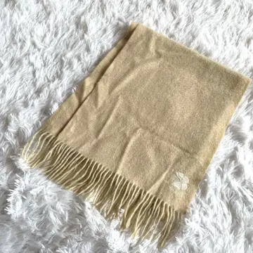 레어품 알바 로사 ALBAROSA 스톨 캐시미어 100% 베이지