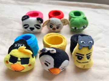 2PM 리스트 밴드 (6개 세트) + 펭귄 해바라기 리스트 밴드