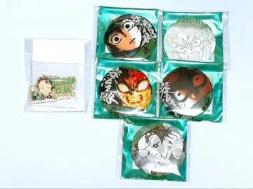 귀멸의 칼날 응원 핀 배지 카마도 탄지로 에모셔널 캔뱃지 대사 백경