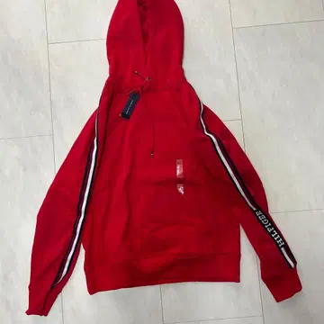 타미힐피거 후드티 타미 미사용 새상품 남성용 레드 M