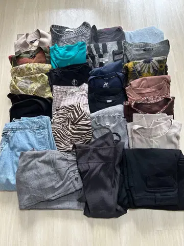 24점 여성용 의류 세트 다양한 디자인 묶음 판매