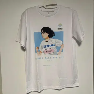 [ 새상품 ] 비와코 마라톤 2025 나루세 아카리 T셔츠 L