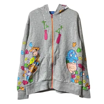 토이 스토리 후드티 그레이