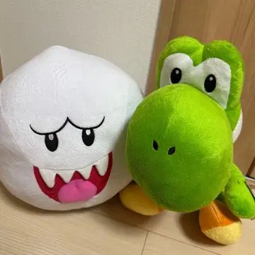 슈퍼 마리오 빅 사이즈 봉제 인형 테레사 & 요시 세트