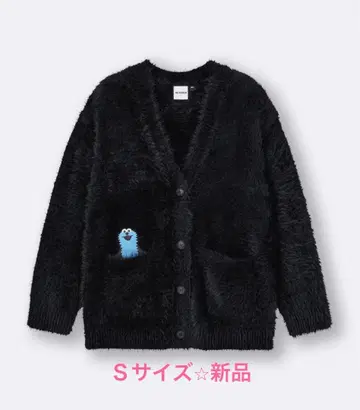 [퍼펫순순] GU 가디건 블랙 S