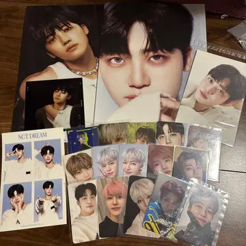 재민 트레이딩 카드 포스터 묶음 판매 엽서 4컷