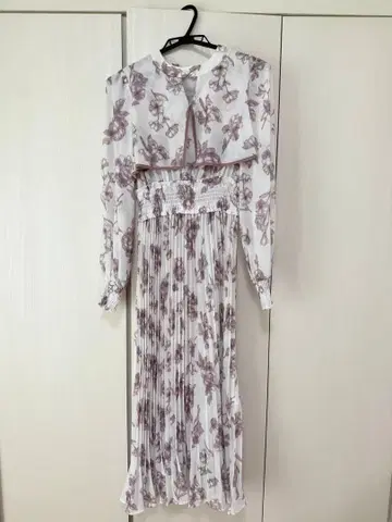 WILLSELECTION 꽃무늬 롱 드레스 이너 포함