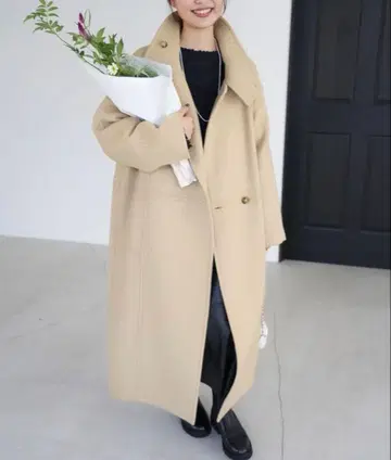 SLOBE IENA 멜톤 빅 P 코트