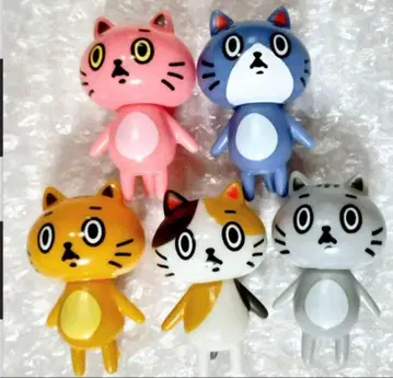 VAG 십이지신 고양이 컴플리트 피규어 고양이 소프트 비닐