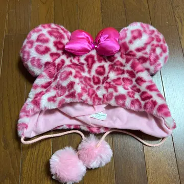 디즈니 팬캡 레오파드 무늬