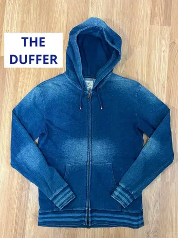 The DUFFER 남성용 맨투맨 지퍼 후드티 M 사이즈