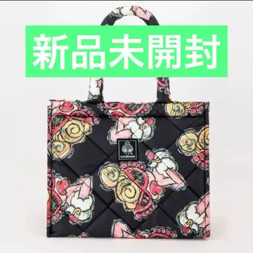 히스테릭 미니 토트백 블랙