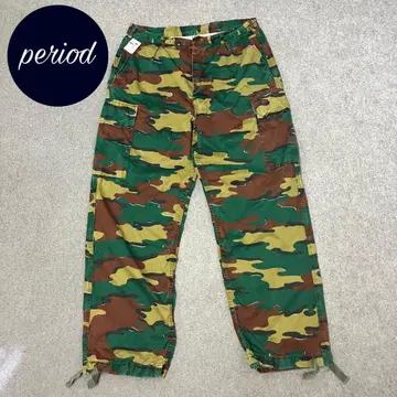 P2695 Belgian Army M-90 지그소 카모 카고 팬츠