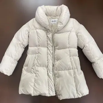 ROPE 베이지 다운 자켓 38