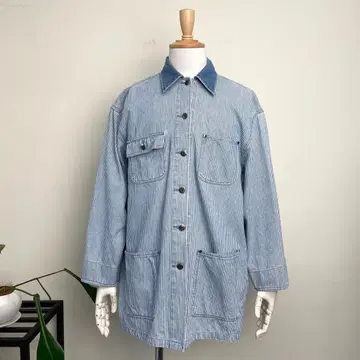 90s Rafaella 히코리 스트라이프 커버올 빈티지 구제 의류