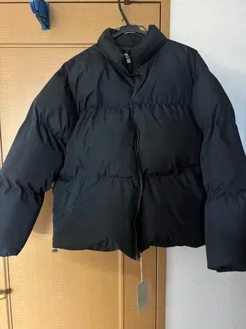 MJS 블랙 다운 자켓