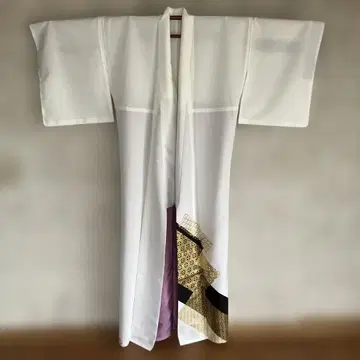 화이트 베이스 무용 기모노 (대) 새상품