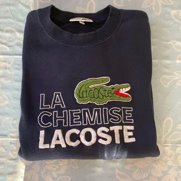 LACOSTE 네이비 트레이닝복
