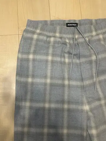 GOD SELECTION XXX 코튼 팬츠 체크