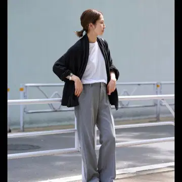 프레임워크 마 혼방 천축 가디건