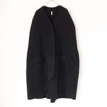 BOBOUTIC 롱베스트 코트 L 사이즈 블랙 울