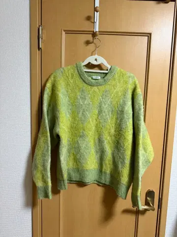 FREAK'S STORE 다이아몬드 패턴 긴팔 스웨터