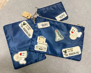 ANA 기내 판매 디즈니 파우치 세트