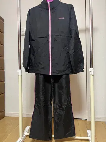 스펄딩 상하의 저지 세트 핑크 블랙