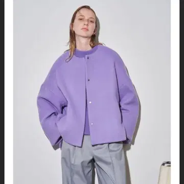 타임세일!! [ 새상품, 택 포함 ] ELENDEEK 크루넥 숏코트