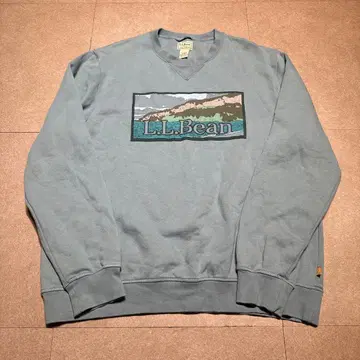 L.L.bean 트레이닝복 맨투맨 스카이블루 라이트 블루 L